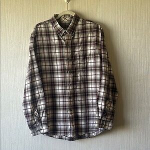 Van Heusen Plaid Button Down